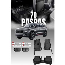 Stiloto Chery Tiggo 7 Pro (2020 ve Sonrası) 7d Deri Havuzlu Oto Paspas | Tam Koruma & Hızlı Montaj