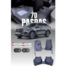 Stiloto Chery Tiggo 8 Pro (2020-2022) 7d Deri Havuzlu Oto Paspas | Tam Koruma,tam Koruma & Hızlı Montaj