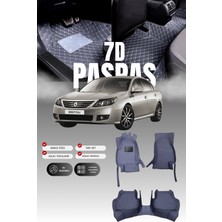 Stiloto Renault Latitude (2011-2015) 7d Deri Havuzlu Oto Paspas | Tam Koruma,araca Özel Kesim & Hızlı Montaj