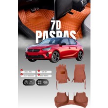 Stiloto Opel Corsa F (2019 ve Sonrası) 7d Deri Havuzlu Oto Paspas | Tam Koruma,araca Özel & Hızlı Montaj