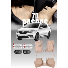 Stiloto Renault Symbol (2013-2020) 7d Deri Havuzlu Oto Paspas | Tam Koruma,araca Özel & Hızlı Montaj