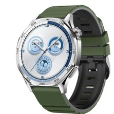 MobaxAksesuar Huawei Watch Gt 6/5/4/3/2 Pro 46MM Ultimate Se Elite Kordon Double Soft Yumuşak Silikon Band Str-27