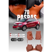 Stiloto Opel Mokka (2012-2019) 7d Deri Havuzlu Oto Paspas | Tam Koruma,araca Özel Kesim & Hızlı Montaj