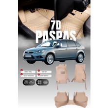 Stiloto Ford Focus  (2005-2007) 7d Deri Havuzlu Oto Paspas | Tam Koruma,araca Özel & Hızlı Montaj