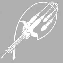 Artikel Artikel Art Nouveau Demet Çiçek-7 Stencil Tasarımı 30 x 30 cm