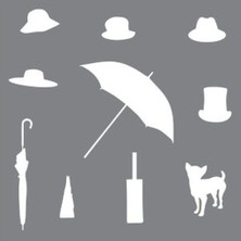 Artikel Artikel Aksesuarlar Stencil Tasarımı 30 x 30 cm