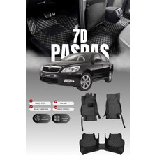 Stiloto Skoda Octavia (2009-2012) 7d Deri Havuzlu Oto Paspas | Tam Koruma,araca Özel & Hızlı Montaj