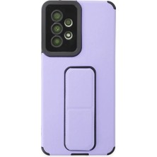Eco Port Samsung Galaxy A53 5g Kılıf Mega Standlı Silikon - Lila
