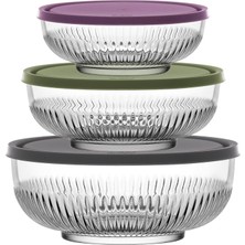 CetKing Tokyo 3'lü Saklama Kabı Seti