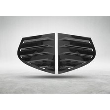 Wender Bmw Kelebek Camı Rüzgarlığı E60+LCI Arka Set