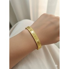 Duru Aksesuar Çelik Kelepçe Bileklik