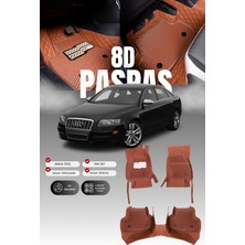 Stiloto Audi A6 (2004-2011)  8d Deri Havuzlu Oto Paspas | Tam Koruma,araca Özel & Hızlı Montaj