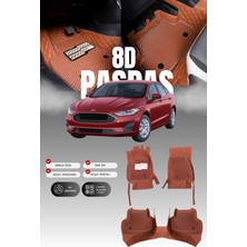 Stiloto Ford Mondeo (2014-2021) 8d Deri Havuzlu Oto Paspas | Tam Koruma,araca Özel & Hızlı Montaj