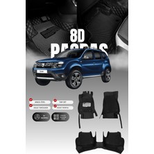 Stiloto Dacia Duster (2010-2017) 8d Deri Havuzlu Oto Paspas | Tam Koruma,araca Özel & Hızlı Montaj