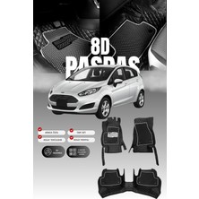Stiloto Ford Fiesta  (2010-2016) 8d Deri Havuzlu Oto Paspas | Tam Koruma,araca Özel & Hızlı Montaj