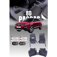 Stiloto Peugeot 3008 (2016-2020) 8d Deri Havuzlu Oto Paspas | Tam Koruma,araca Özel Kesim & Hızlı Montaj