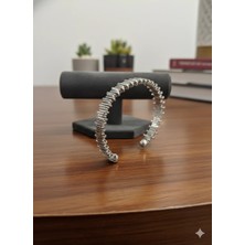 Duru Aksesuar Çelik Kelepçe Bileklik