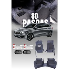 Stiloto Fiat Egea Station Wagon (2016-2020) 8d Deri Havuzlu Oto Paspas | Tam Koruma & Hızlı Montaj