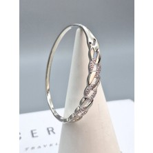 Duru Aksesuar Vip Seri Gümüş Renk Zincir Model Kelepçe