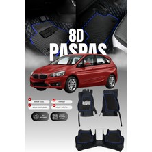 Stiloto Bmw 2 Serisi F45 (2019 ve Sonrası)  8d Deri Havuzlu Oto Paspas | Tam Koruma,araca Özel & Hızlı Montaj