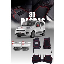 Stiloto Fiat Fiorino (2007-2025) 8d Deri Havuzlu Oto Paspas | Tam Koruma,araca Özel & Hızlı Montaj