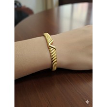 Duru Aksesuar Çelik Kelepçe Bileklik