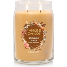 Yankee Candle Glistening Leaves Büyük Mum