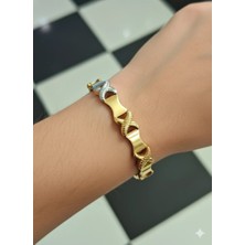 Duru Aksesuar Çelik Kelepçe Bileklik