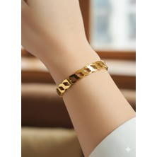 Duru Aksesuar Çelik Kelepçe Bileklik