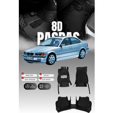 Stiloto Bmw 3 Serisi E46 (1998-2005) 8d Deri Havuzlu Oto Paspas | Tam Koruma,araca Özel & Hızlı Montaj