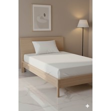 Favora %100 Pamuk Ranforce Premium Tek Kişilik Çarşaf Seti - Beyaz