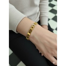 Duru Aksesuar Çelik Kelepçe Bileklik