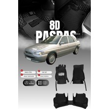 Stiloto Ford Escort  (1990-2000) 8d Deri Havuzlu Oto Paspas | Tam Koruma,araca Özel & Hızlı Montaj