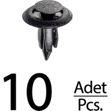 Alpha Auto Part Mazda 3 6 626 323 Mx-3 Rx-7 Için Iç Kapı Döşeme Tutucu Klips - 10 Adet