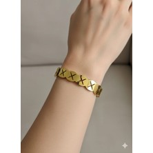 Duru Aksesuar Çelik Kelepçe Bileklik