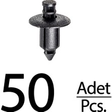 Alpha Auto Part Volvo Honda Accord Civic Cr-V Için Kapı Döşeme Klips - 50 Adet