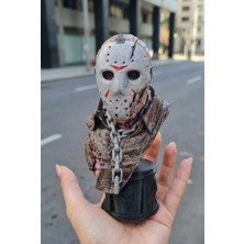ESELYA3D Jason Voorhees Büst/ Jason 13.cuma/ Friday The 13TH /BIBLO/DEKOR/15CM/FANART
