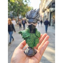 Eselya Naruto Kakashi Hatake Aksiyon Figür Biblo Büst-Anime Manga Figür-Kakashi Hatake