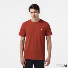 Peak Performance  Trail Erkek Kahverengi Günlük T-SHIRT.9128
