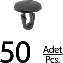 Alpha Auto Part Toyota Corolla Camry Echo Lexus CT200H Için Kaput Contası Tutma Klips - 50 Adet