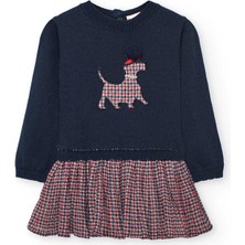 Boboli Kız Çocuk Hayvanlar Desenli Elbise