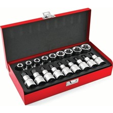 PRODHT 1/2 Torx Uçlu Lokma Takımı İç ve Dış 18 Parça