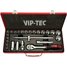 VIP-TEC 1/2 Altı Köşe Lokma Takımı 25 Parça