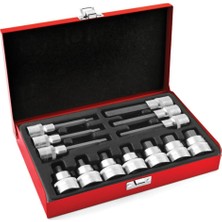DHT PRO 1/2 Torx Bits Kombine Lokma Seti 13 Parça