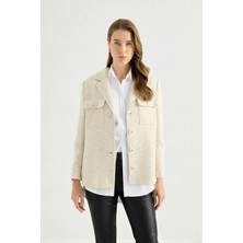 Masha Kate Cepli Yün Blazer Ceket