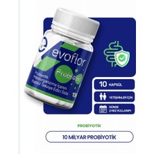 Evo Pharma Evoflor Probiyotik 10 milyar Cfu Saccharomyces Boulardii 10 Kapsül