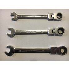 VIP-TEC Mafsallı Cırcır Kombine Anahtar 14 mm