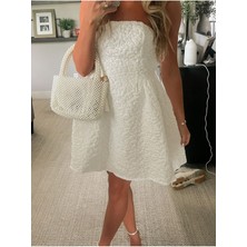 Ravinity Büyük Boy Inci Çanta, El ve Kol Çantası