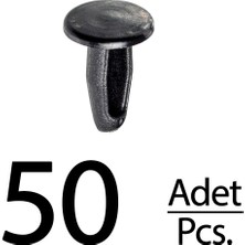 Alpha Auto Part Mazda Nissan Maxima Pick-Up Sentra Skyline Subaru Için Tampon Klips - 50 Adet