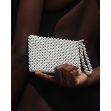 Ravinity Wristlet Inci Çanta, Mıknatıs Çıt Çıtlı Saplı El Çantası